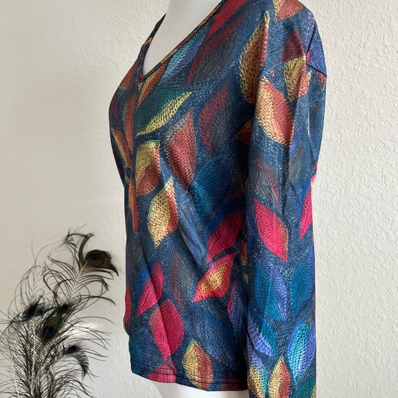 Misslook multi color top size S - Picture 7 of 7